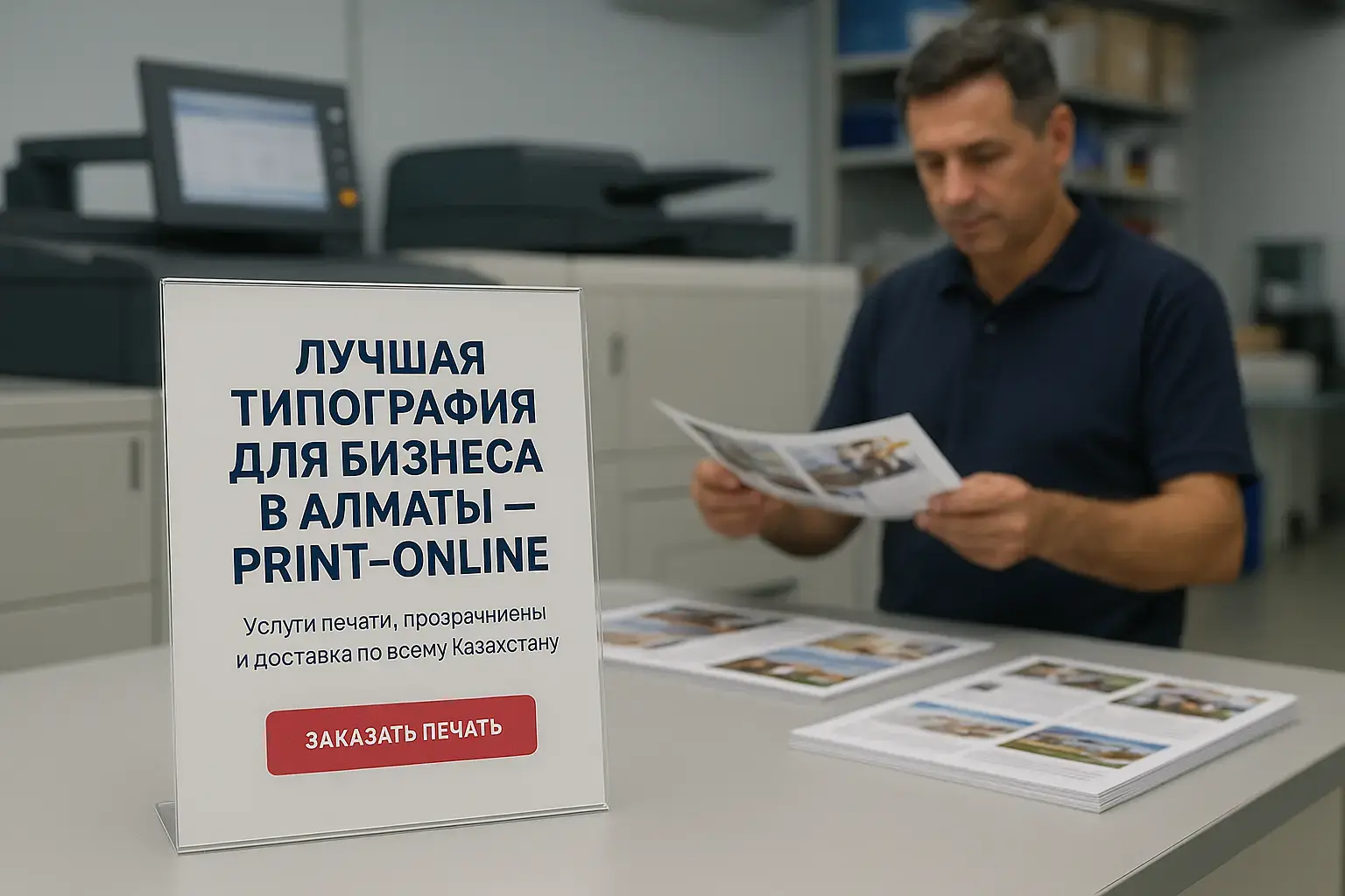 Лучшая типография для бизнеса в Алматы