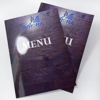 Меню для кафе